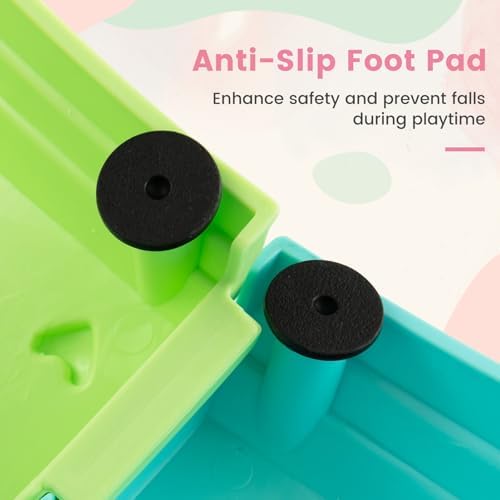 INFANS Kids Balance Beam Stepping Stones Set, 20 PCS Montessori Obstacle Course for Toddler Indoor Outdoor