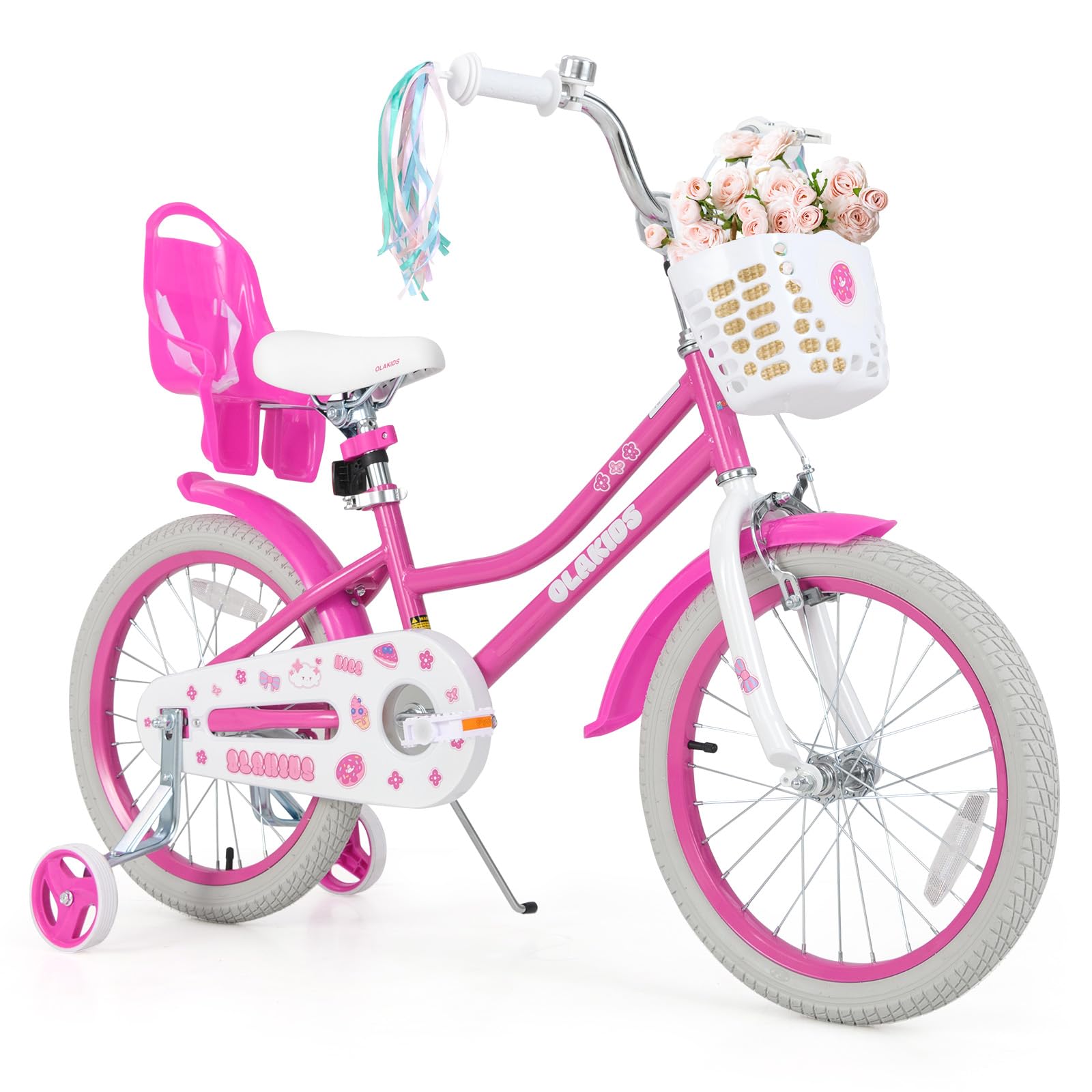Kids Bike 12 14 16 18 Inch Toddlers Bike for Boys Girls Age 3-8 Years