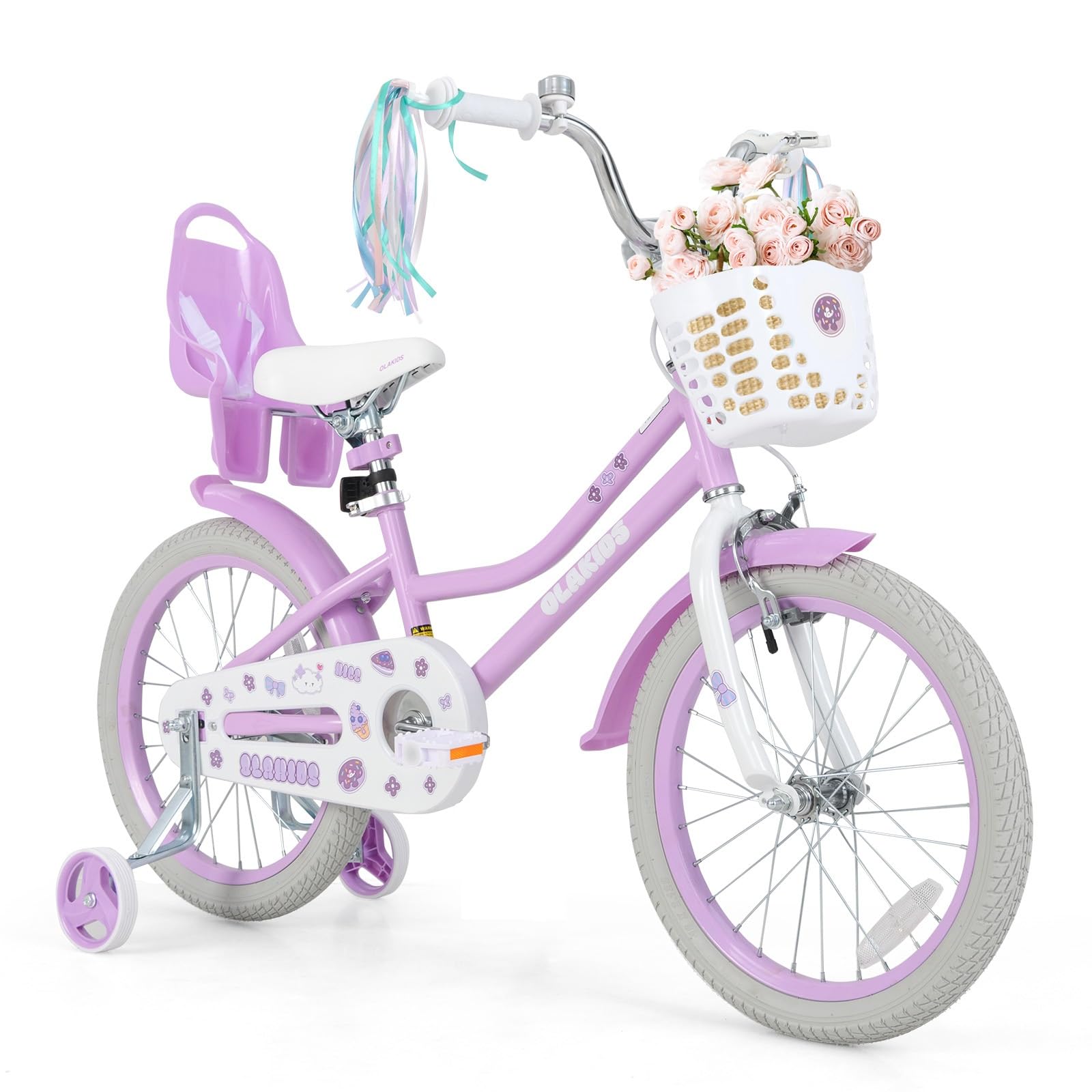 Kids Bike 12 14 16 18 Inch Toddlers Bike for Boys Girls Age 3-8 Years