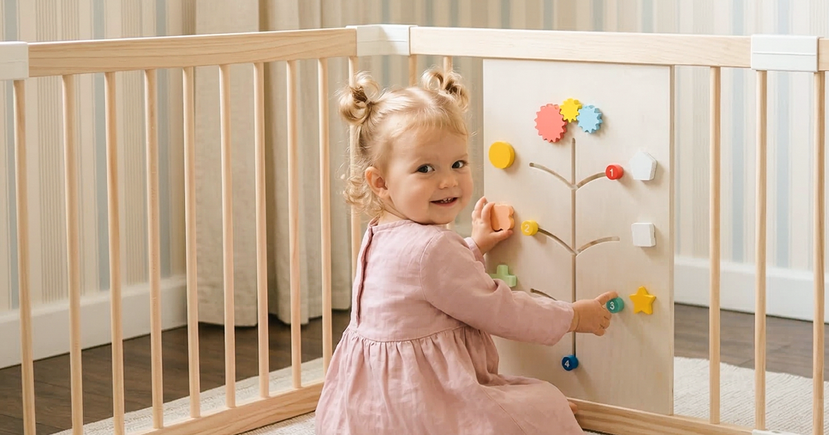 A Guide to Modular Wooden Playpens for Montessori Play Areas