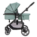 INFANS 2 in 1 Baby Stroller, High Landscape Infant Stroller, Foldable Pushchair