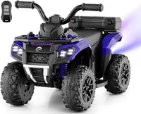 INFANS ATV with Spray Function, Remote Control, Storage Trunk, 6V Toddler Ride on Toy
