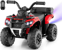 INFANS ATV with Spray Function, Remote Control, Storage Trunk, 6V Toddler Ride on Toy