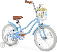 12 14 16 18 Inch Toddlers Bike with Removable Training Wheels Basket