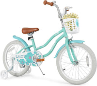 12 14 16 18 Inch Toddlers Bike with Removable Training Wheels Basket