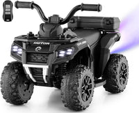INFANS ATV with Spray Function, Remote Control, Storage Trunk, 6V Toddler Ride on Toy