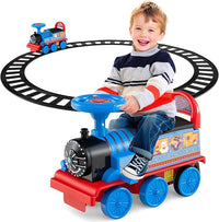Kids Ride On Train with Track for Toddlers Boys Girls