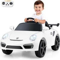 INFANS Licensed Porsche Ride on Car 12V Kids Electric Vehicle with Remote Control