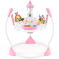 INFANS Baby Activity Center Jumper with Music, Light, Interactive Toys, 360°Rotating Seat, 3 Heights for 6+ Months