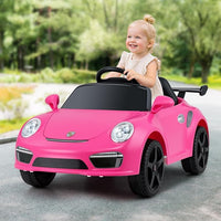 INFANS Licensed Porsche Ride on Car 12V Kids Electric Vehicle with Remote Control
