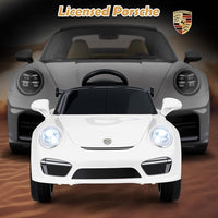 INFANS Licensed Porsche Ride on Car 12V Kids Electric Vehicle with Remote Control