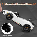 INFANS Licensed Lamborghini Huracan Ride on Car, 12V Kids Electric Vehicle Battery Powered Toy with Remote Control