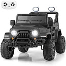 INFANS Ride on Truck, 12V Battery Powered Electric Vehicle for Kids with Remote Control, Bluetooth, Power Display, LED Lights