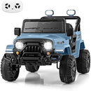 INFANS Ride on Truck, 12V Battery Powered Electric Vehicle for Kids with Remote Control, Bluetooth, Power Display, LED Lights