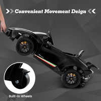 INFANS Licensed Lamborghini Huracan Ride on Car, 12V Kids Electric Vehicle Battery Powered Toy with Remote Control