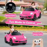 INFANS Licensed Porsche Ride on Car 12V Kids Electric Vehicle with Remote Control