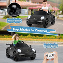 INFANS Licensed Porsche Ride on Car 12V Kids Electric Vehicle with Remote Control