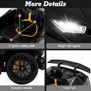 INFANS Licensed Lamborghini Huracan Ride on Car, 12V Kids Electric Vehicle Battery Powered Toy with Remote Control