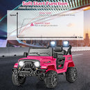 INFANS Ride on Truck, 12V Battery Powered Electric Vehicle for Kids with Remote Control, Bluetooth, Power Display, LED Lights