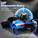 INFANS Licensed Lamborghini Huracan Ride on Car, 12V Kids Electric Vehicle Battery Powered Toy with Remote Control