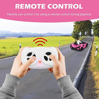 INFANS 12V Licensed Lamborghini Sian Kids Ride on Car with Parent Remote Control, Electric Toy Roadster Carbon Fiber Textured