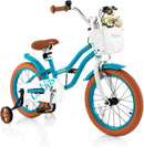 12 14 16 18 Inch Toddlers Bike with Removable Training Wheels Basket