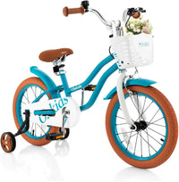 12 14 16 18 Inch Toddlers Bike with Removable Training Wheels Basket