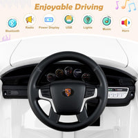 INFANS Licensed Porsche Ride on Car 12V Kids Electric Vehicle with Remote Control