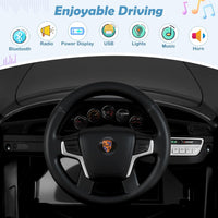 INFANS Licensed Porsche Ride on Car 12V Kids Electric Vehicle with Remote Control