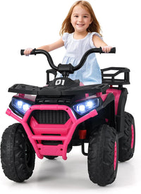 24V 4x4 Ride on Car Kids ATV Quad with Bluetooth Music