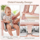 INFANS Baby High Chair, Full-Body Washable High Chairs for Babies and Toddlers