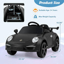 INFANS Licensed Porsche Ride on Car 12V Kids Electric Vehicle with Remote Control