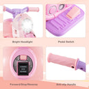 INFANS Kids Motorcycle, 6V Electric Ride on Car with Automatic Bubble Function for Children, Toddler Ages 3+