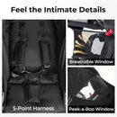 INFANS Jogging Stroller, Jogger Travel System with Shock Absorbing Suspension Dining Plate Cup Holder