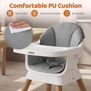INFANS Baby High Chair 9 in 1 Convertible Highchair for Babies and Toddlers