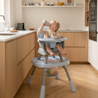 INFANS 9 in 1 Convertible Baby Highchair