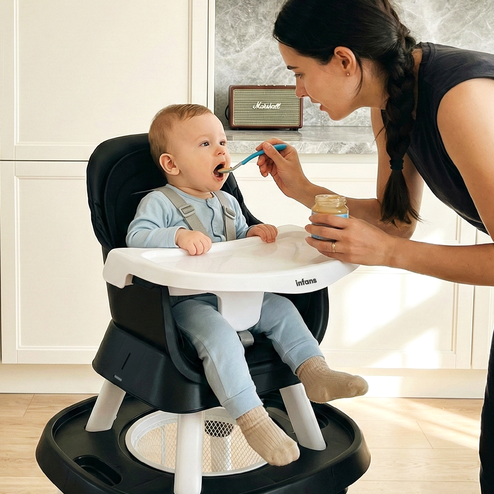 INFANS 9 in 1 Convertible Baby Highchair