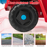 INFANS Ride on Car, 6V Toddler Electric Vehicle, Battery Powered Motorized Quad Riding Toys for 18+ Months Boys Girls