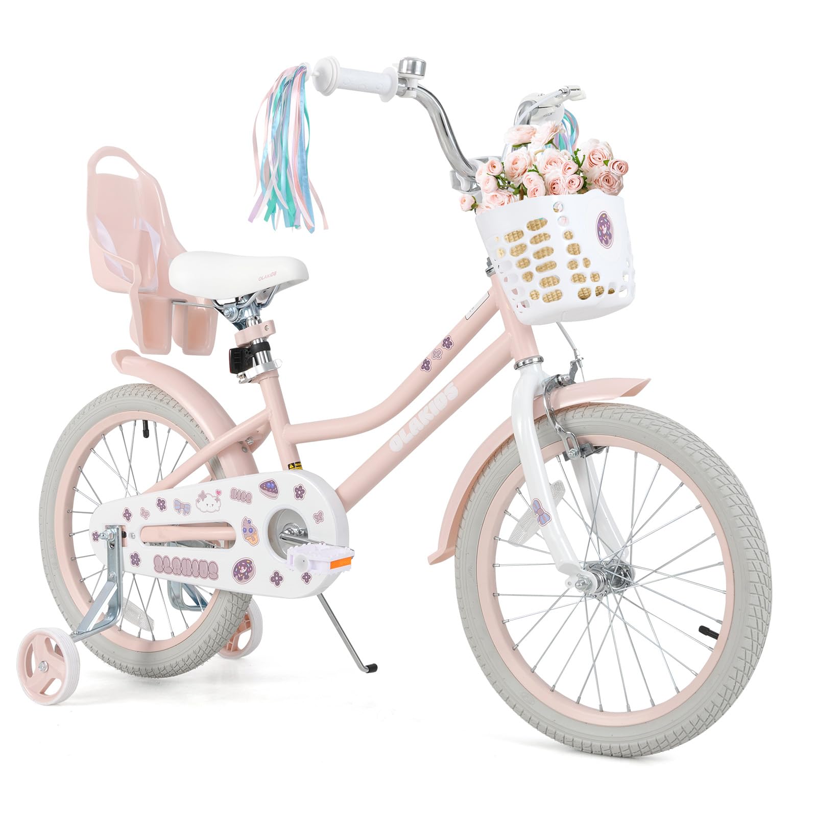 Kids Bike 12 14 16 18 Inch Toddlers Bike for Boys Girls Age 3-8 Years