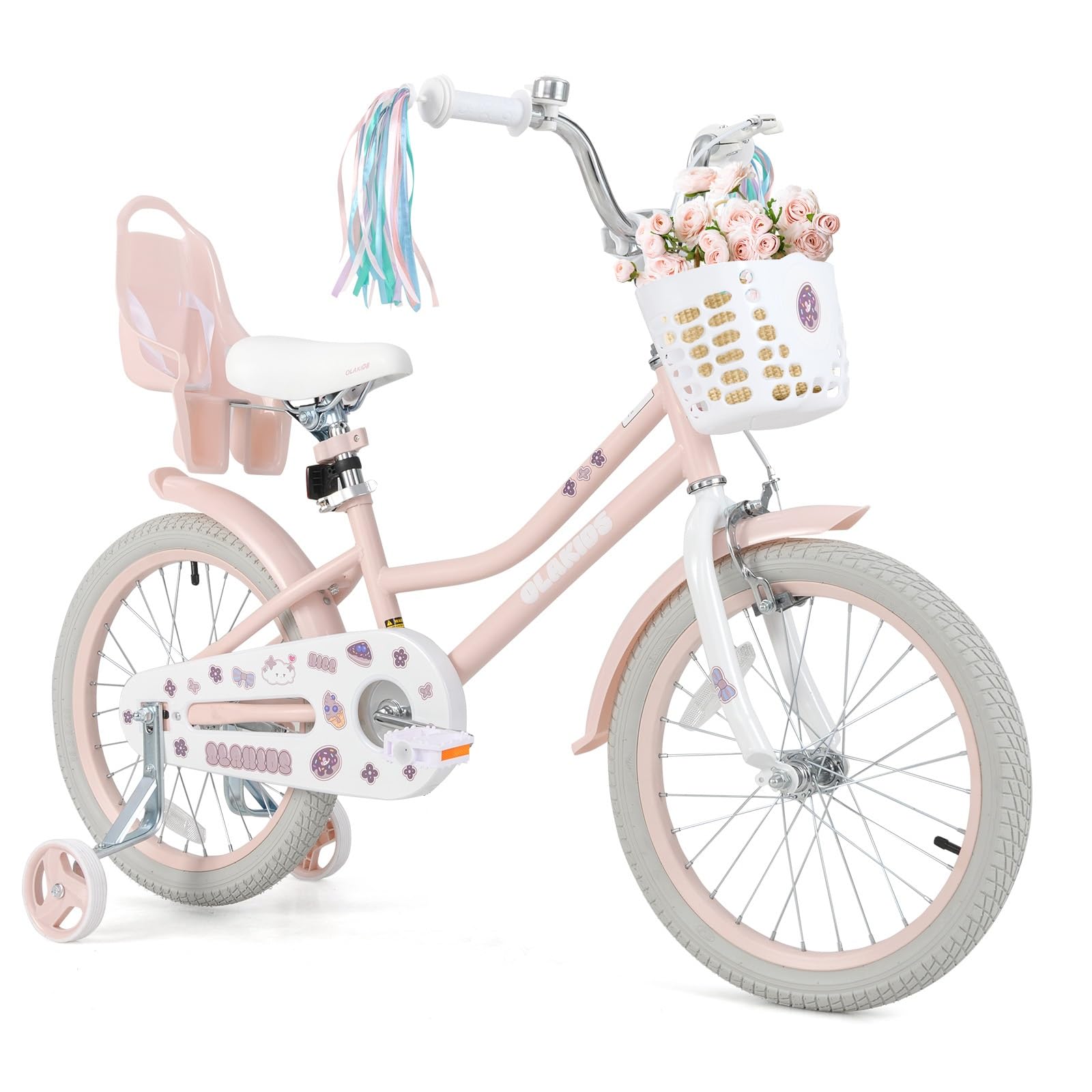 Kids Bike 12 14 16 18 Inch Toddlers Bike for Boys Girls Age 3-8 Years