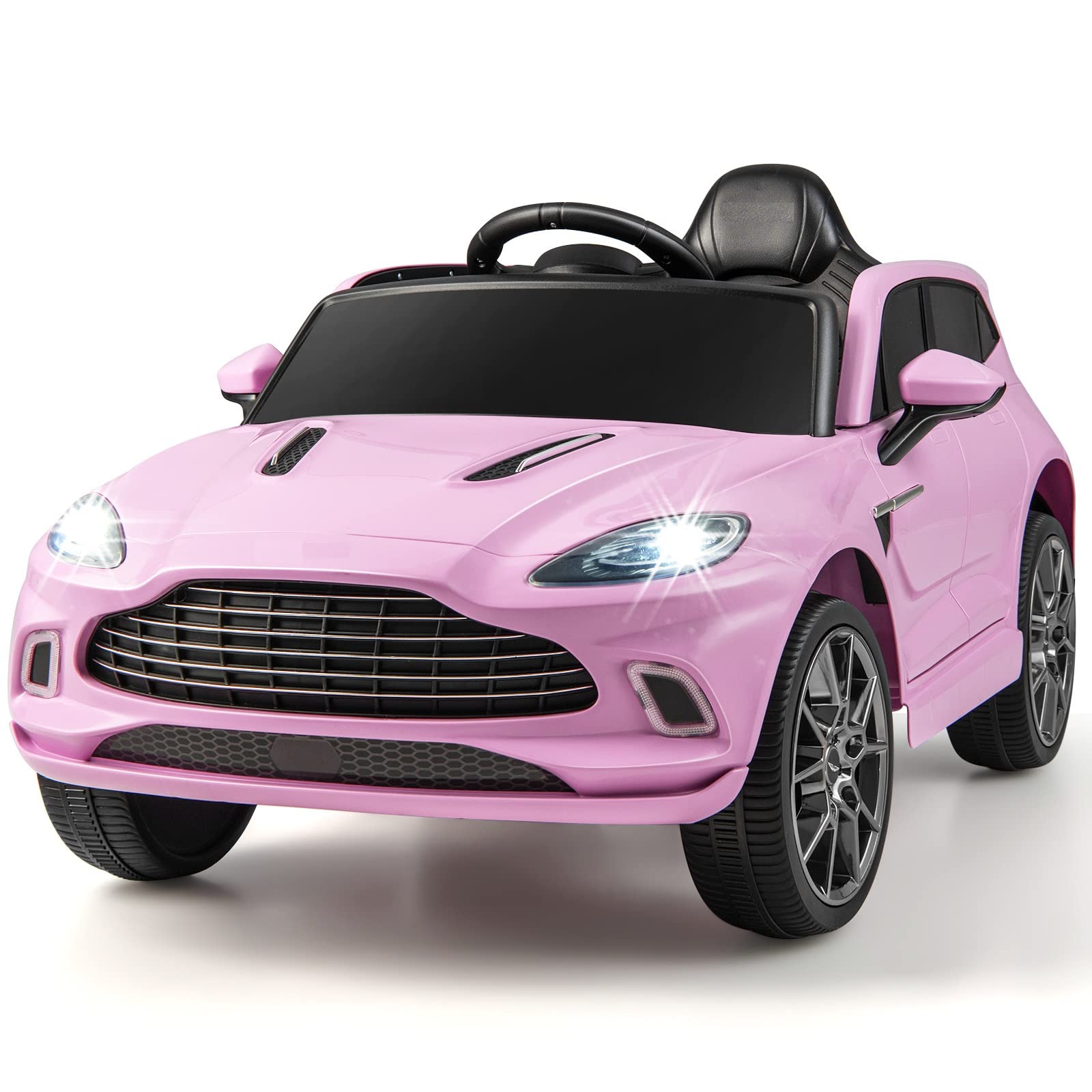 INFANS Kids Ride on Car, 12V Electric Vehicle Licensed Aston Martin DBX with Remote Control
