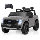 INFANS Licensed Ford Ranger Ride on Pickup Truck by INFANS, 12V Battery Powered Electric Vehicle for Kids with Remote Control