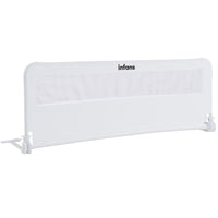 INFANS Bed Rail for Toddlers, 59" Foldable Safety Baby Crib Rail Fit for Kids Twin, Extra Long Swing Down Bed Guardrail for Convertible Crib, Queen, Full, King Mattress Side Guard