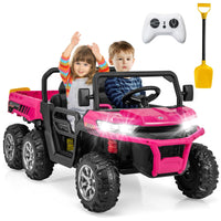4WD 6x6 Battery Powered Kids UTV with Remote Control