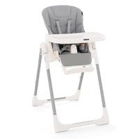 INFANS Foldable High Chair for Babies & Toddlers with Multiple Adjustable Backrest, Footrest and Seat Height