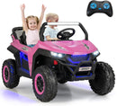 INFANS 2 Seater Kids Ride on UTV, 12V Electric Truck Car with Remote Control, Battery Powered Vehicle