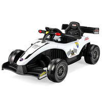 Infans ids Ride On Car, 12V F1 Racing Electric Vehicle for Toddlers with Control Remote, Battery Powered Motorized Toy with Music INFANS