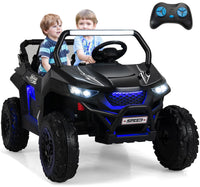 INFANS 2 Seater Kids Ride on UTV, 12V Electric Truck Car with Remote Control, Battery Powered Vehicle
