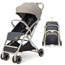 INFANS Lightweight Baby Stroller for 0-36 Month, Compact Stroller with One-Hand Fold, Travel Stroller for Airplane