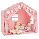 INFANS Kids Play Tent, Large Size Playhouse with Star Light Windows, Indoor Outdoor Princess Tents Castle for Toddlers